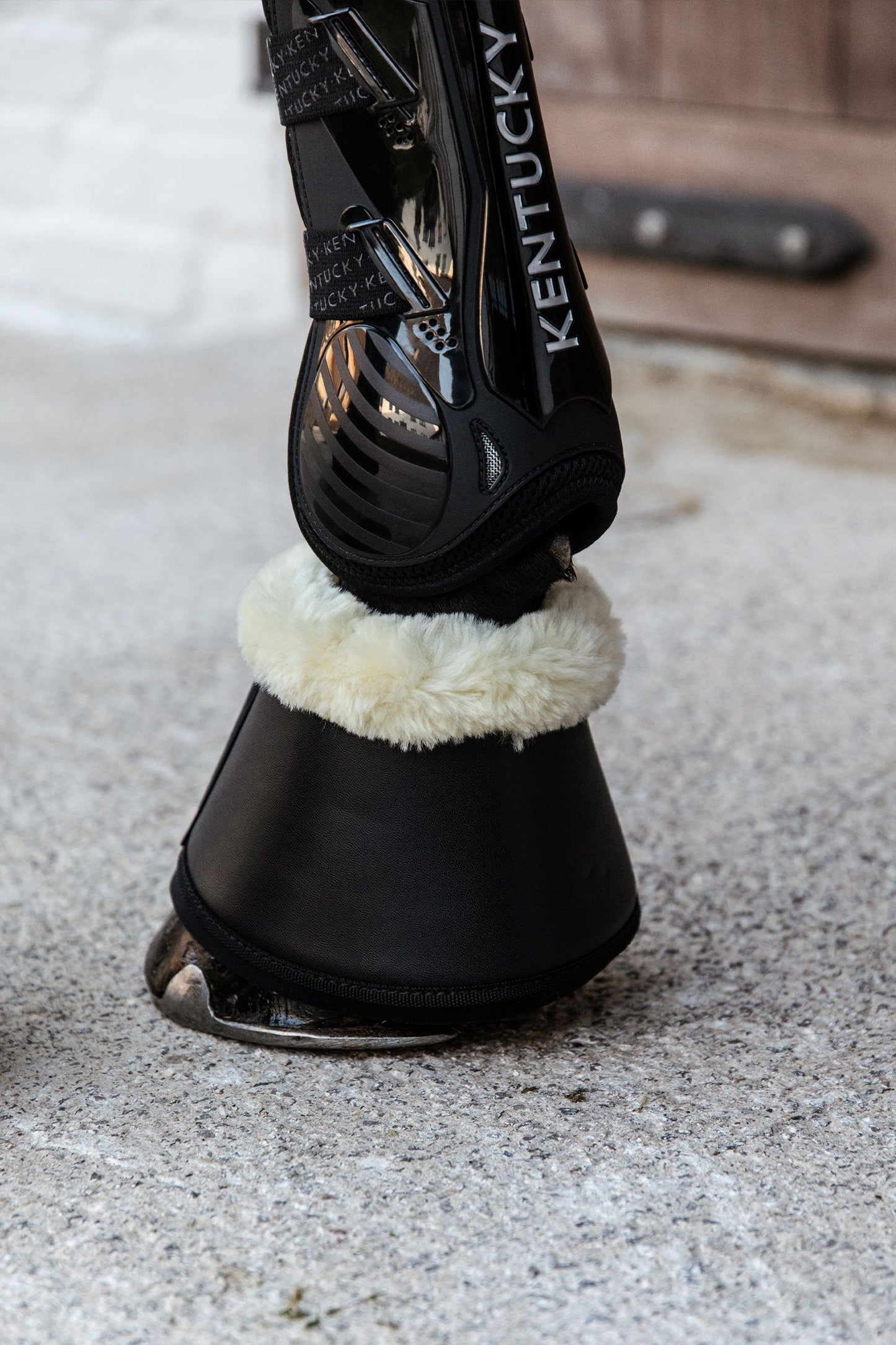 Fårskinn Läder Boots