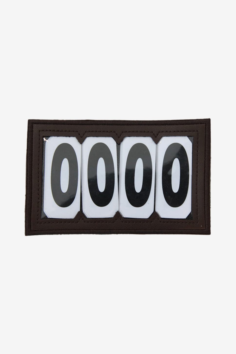 Nummerlapp PVC Velcro