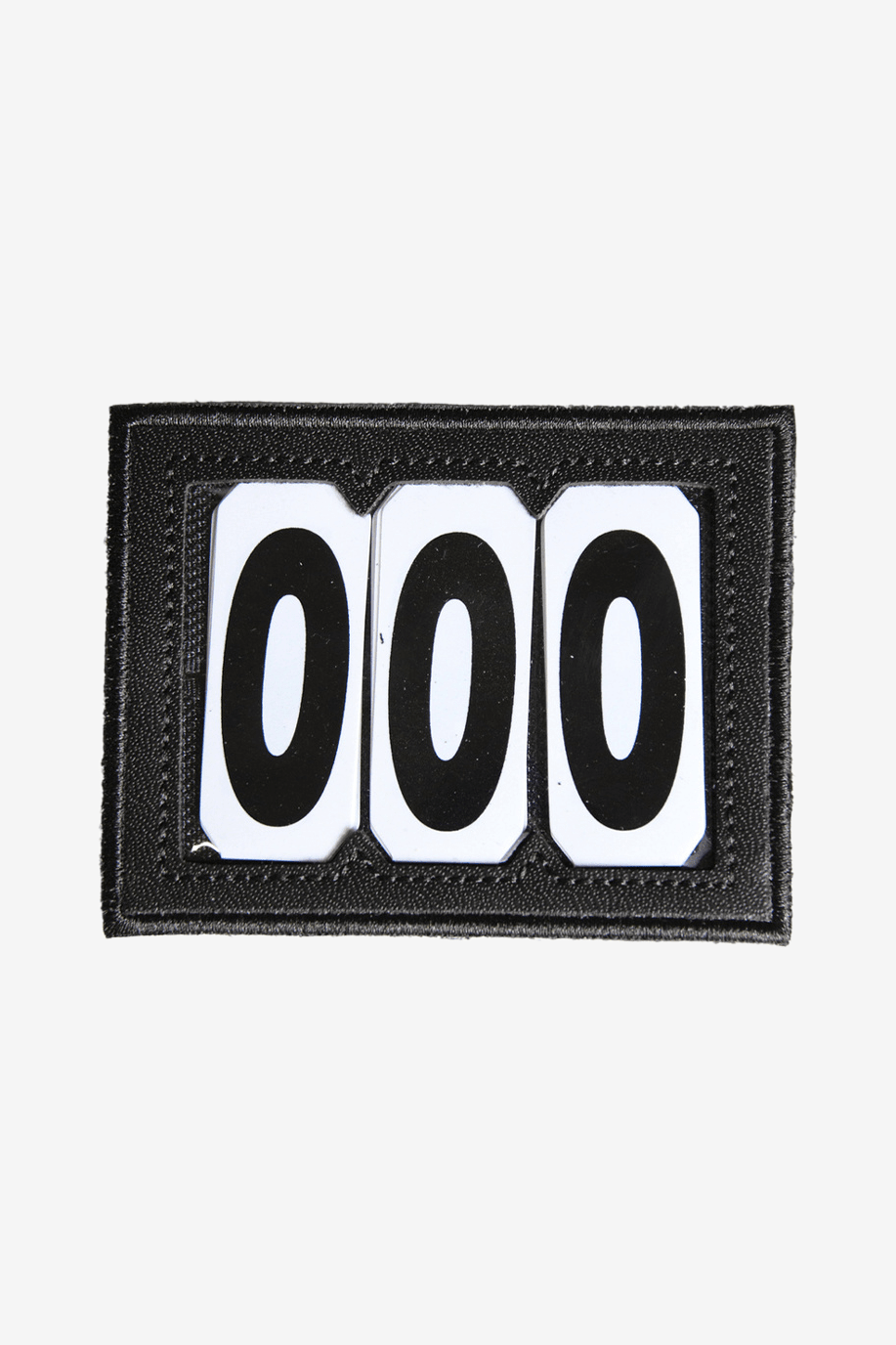 Nummerlapp PVC Velcro