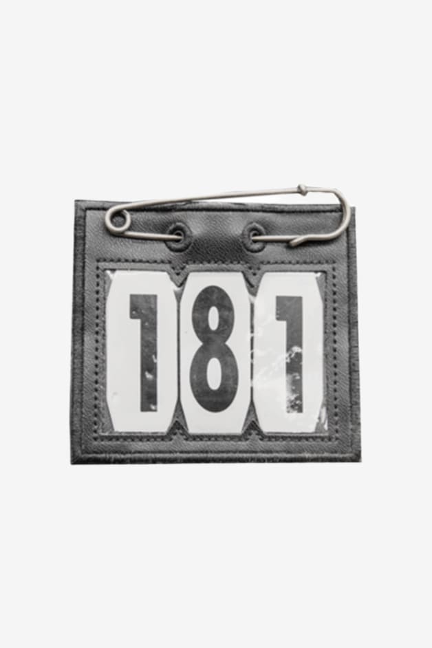 Nummerlapp PVC Pin