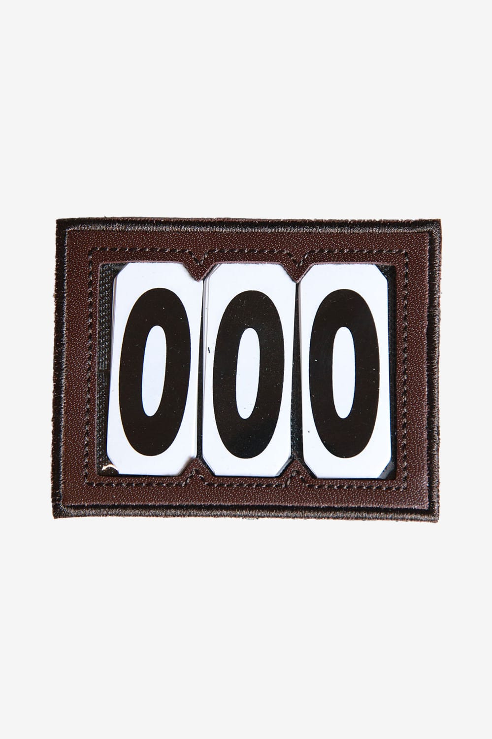Nummerlapp PVC Velcro