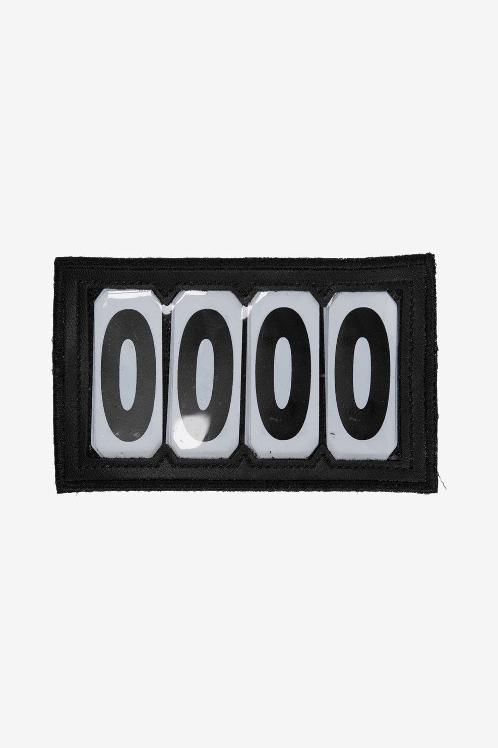 Nummerlapp PVC Velcro